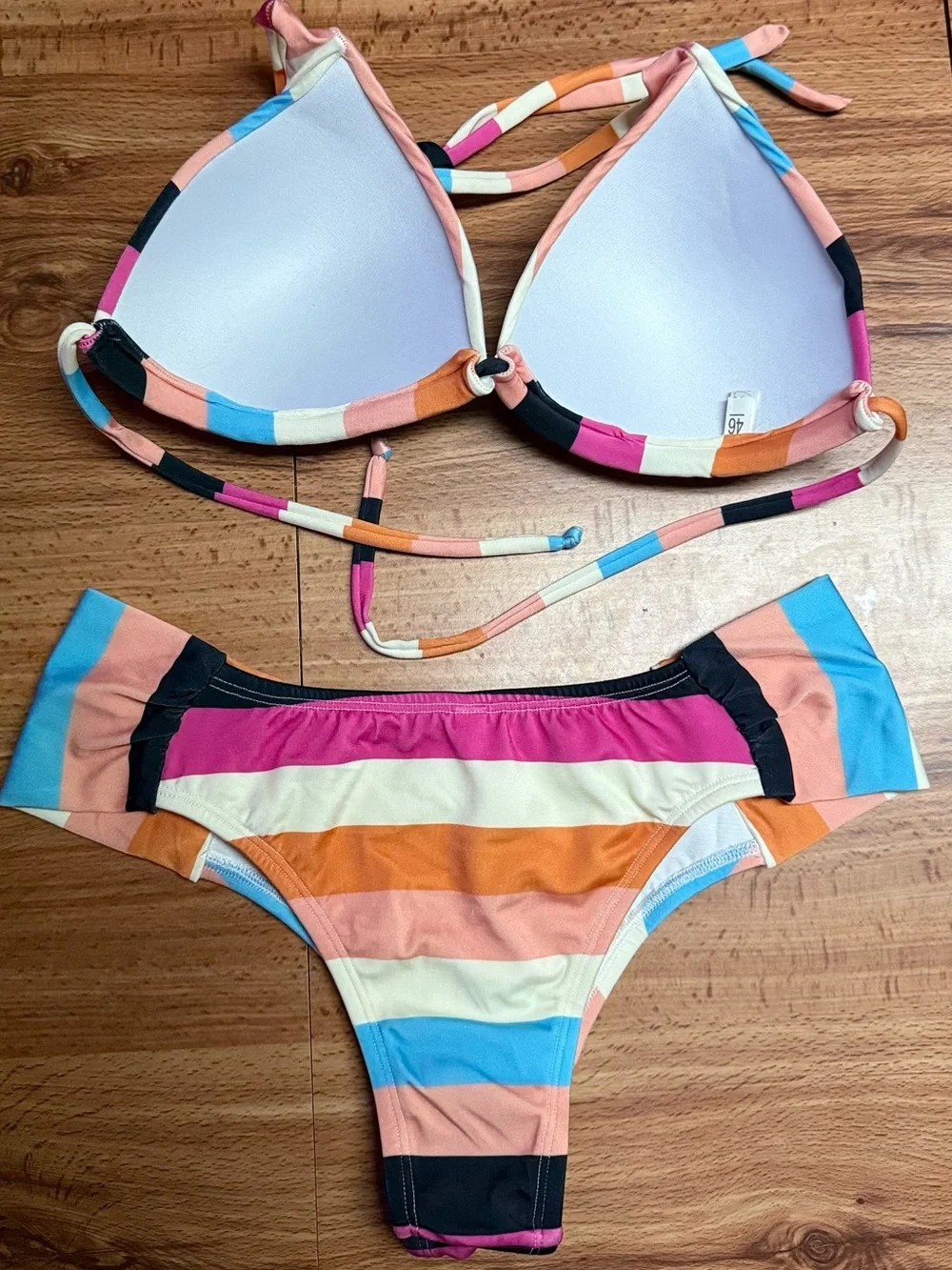 N/A vibrant striped